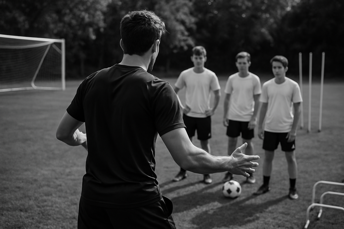 can you give me the same image but with a yunger coach